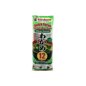 Мисо-суп с водорослями вакамэ «Марукомэ», 12 порций , 216 - 240 гр, Япония