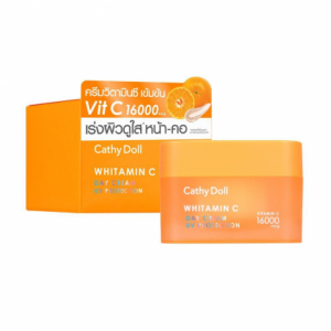 Осветляющий крем для лица с витамином С 50 мл. CATHY DOLL WHITAMIN C DAY CREAM 50ML