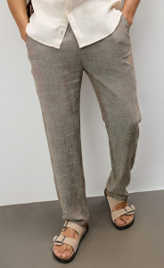 Брюки F511-0855-1 brown melange
