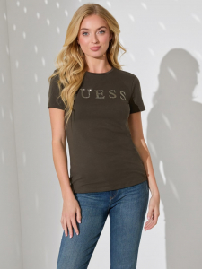 Pepper Metallic Logo Tee