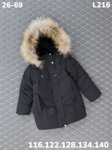 Куртка L216 чёрный