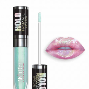 Блеск для губ HoloPrismatic Alvin D`or розовый 03 розово-мятный голографический эффект
