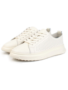 05-PDXL141-1 LT. BEIGE Кроссовки женские (натуральная кожа)