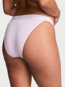 Logo Cotton Tanga Panty