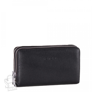 Клатч мужской кожаный 5388H black Heanbag в Новосибирске