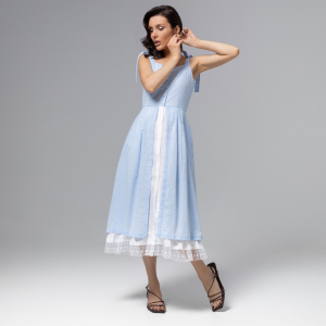 Сарафан, Летняя сказка (голубой)