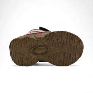 Кроссовки детские высокие С8666-11 бронзовые