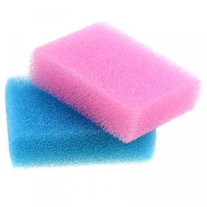Губка для посуды 2 штуки 10,5х7х3см поролон 