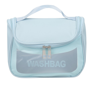 Kristaller Косметичка женская Washbag zippered envelope, голубой
