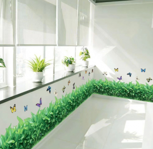 Наклейка многоразовая интерьерная 