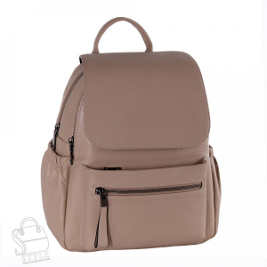 Рюкзак женский кожаный 6-716NN beige Natalle Navetta  в Новосибирске