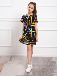 Вспышка - туника черный