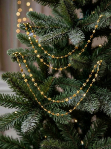 Бусы на ёлку «Звёзды», длина 2.7 м, МИКС