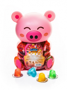 Десерт желейный «Дави желе! Свинка», 100шт.