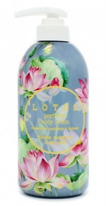JIGOTT. Лосьон для тела парфюмированный с лотосом, Lotus Perfume Body Lotion, 500 мл.