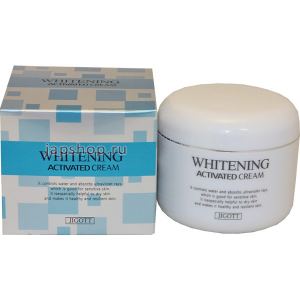 Jigott Whitening Activated Cream, Крем для лица осветляющий, 100 гр. (8809210036500)