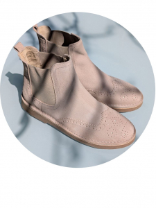 Челси-унисекс из натуральной кожи от AB.Zapatos 609 New R BEIG АКЦИЯ