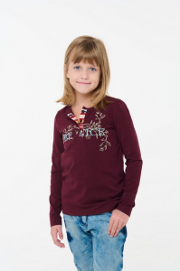 лонгслив для девочки Д 07/1-18 -50%