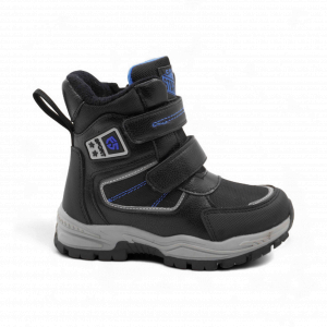 Ботинки мембранные на меху А6671-10 черные