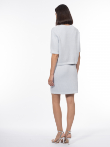 Кардиган жаккардовой вязки из хлопковой пряжи