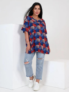 Туника женская Круги 009