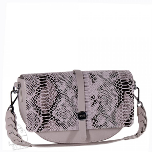 Сумка женская кожаная 1644-48Y l.gray Polina&Eiterou  в Новосибирске