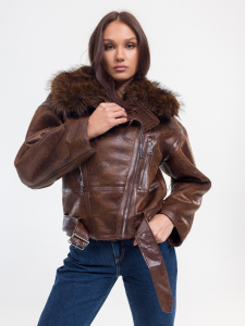 Куртка для женщин (эко-кожа)