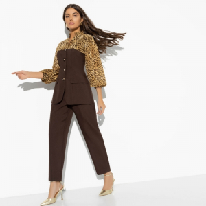 Брючный костюм, Подчеркни главное (safari brown, 2 в 1)