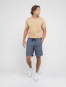 CHAMBRAY JOGGER SHORT
