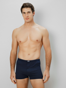 Трусы боксеры из хлопка синие (Арт. 5117MUG)