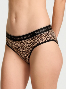 Logo Cotton Hiphugger Panty
