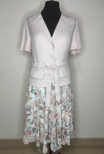 Комплект Verita 1174 пудра цветы