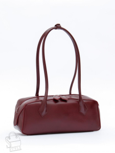 Сумка женская кожаная 6003LP burgundy Polina&Eiterou