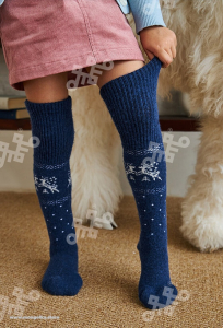 Гольфы детские из монгольской шерсти          (арт. 02117)