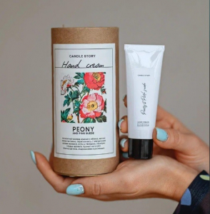 Крем для рук 30мл, Пион и розовая замша