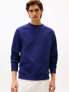 Embroidered Logo Interlock Sweatshirt