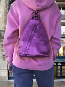 Женский кожаный рюкзак Sergio Valentini СВ 8156-7022