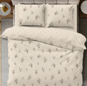 Комплект постельного белья Букетики поплин