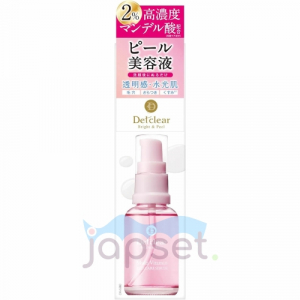 Meishoku Detclear Bright Peel Peel Care Serum Увлажняющая пилинг-сыворотка с AHA и BHA кислотами и мультивитаминным комплексом, с ароматом розового грейпфрута, 30 мл