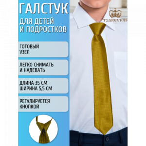 Галстук Tsarevich 104 Pl Gold