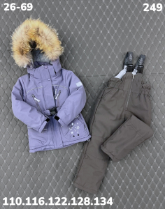 Костюм 249 сиреневый