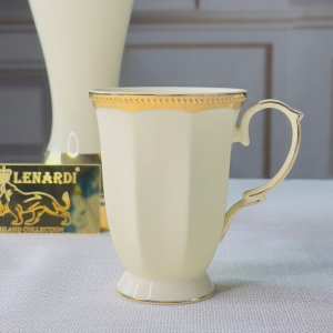 205-943 Кружка 250 мл  ИМПЕРИАЛ ЗОЛОТО в под.уп.(х36)Фарфор