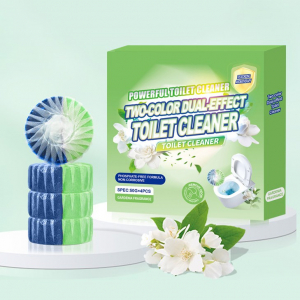 Таблетки очищающие для сливного бачка унитаза ГАРДЕНИЯ, набор 4 шт. по 50 гр.