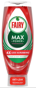 Гель для мытья посуды Fairy Max Power Pomegranate (гранат) 660 мл