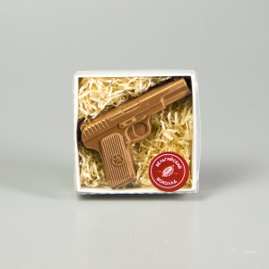 Шоколадная фигурка Пистолет