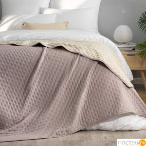 DOME ХЕЛЬГА роз.-беж. Покрывало 160х220, 1 пр., 100% полиэстер