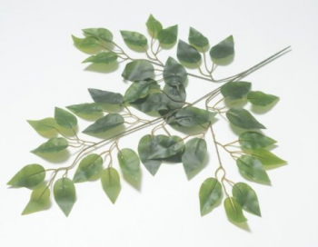 Искусственные цветы, Ветка кустовая фикус (1010237) зеленый