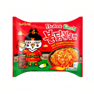Лапша б/п Samyang с курицей и кимчи острая, 135 г