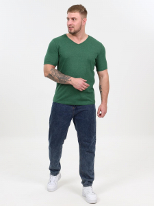 Пенальти - макси - футболка темно-зеленый