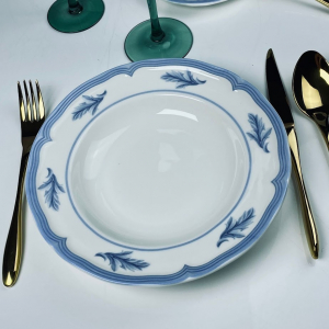 305-265 Набор из 6 глубоких тарелок 23см АНДОРРА в под.уп.(х4)Фарфор